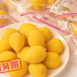 封喉桃荣德酸甜脆桃大袋黄桃童年桃蜜饯童年怀旧封喉桃