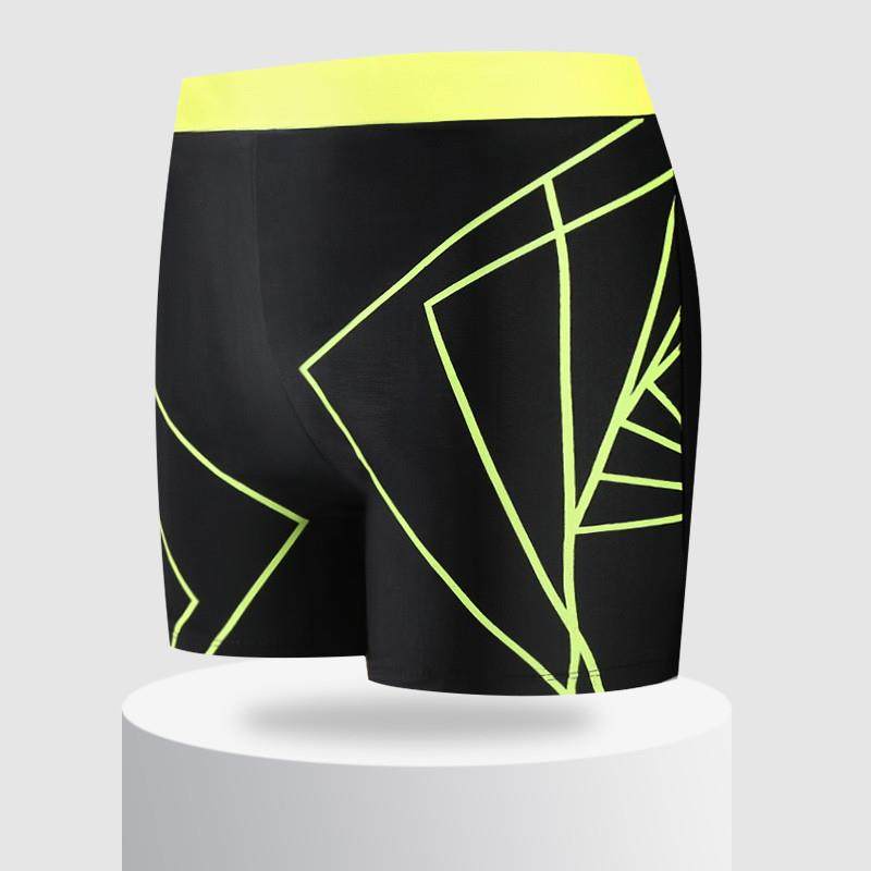 泳裤男防尴尬加肥加大码专业速干宽松度假游泳装备平角沙滩温泉裤