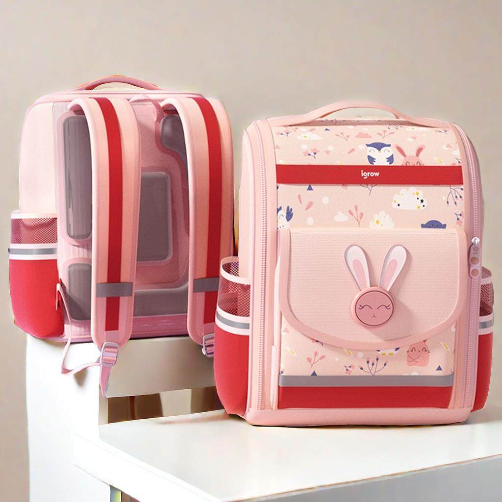 日本书包女生小学生一二三年级儿童男女孩护脊减负超轻便双肩揹包