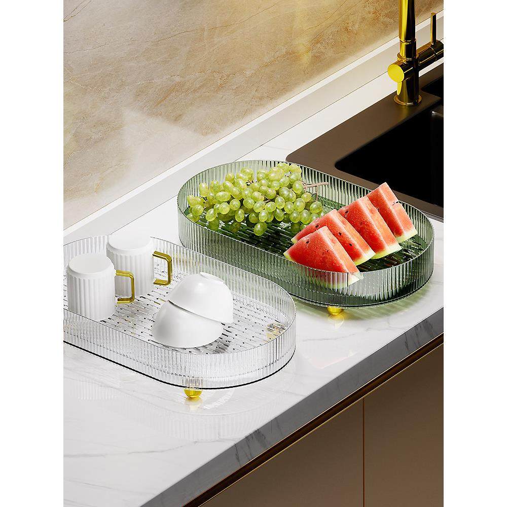 水果盘沥水篮托盘家用客厅茶几厨房零食茶点收纳筐高档轻奢置物盘,餐饮具,果盆/果盘/果篮,淘宝优惠券,粉丝福利购,淘宝优惠卷