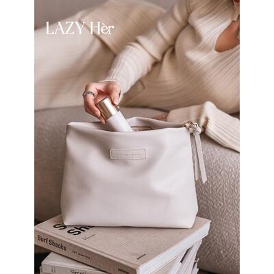 日本进口正品化妆包女可携式大容量化妆刷收纳包袋2025新款超火精