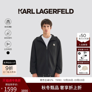 休闲夹克老佛爷男装 新款 LAGERFELD卡尔拉格斐2025秋季 KARL