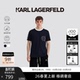 圆领短袖 100%棉 T恤2026年夏季 新品 KARL 老佛爷男装 LAGERFELD