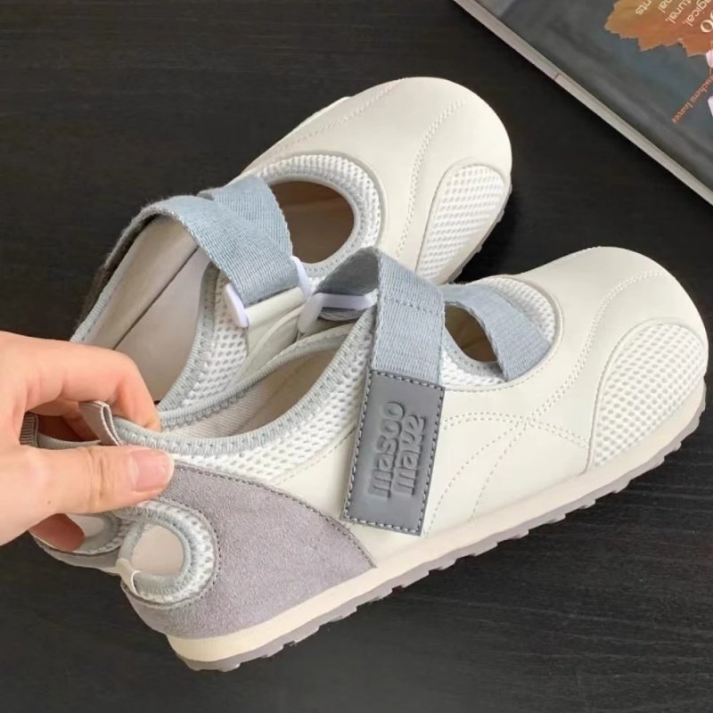 护士鞋软底不累脚玛丽珍鞋女网面透气夏季魔术贴医护工作小白鞋秋,女鞋,时尚芭蕾鞋,淘宝优惠券,粉丝福利购,淘宝优惠卷