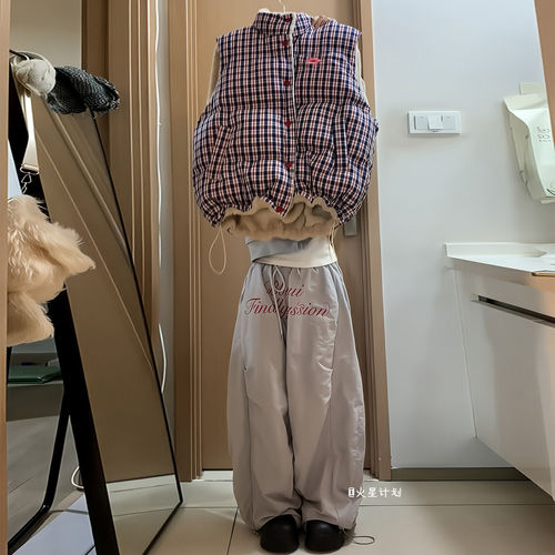 羊羔绒马甲外套女冬装202