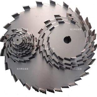 分散盘十字三叶片不锈钢搅拌盘涂料油漆搅拌桨分散机搅 全新锯齿式