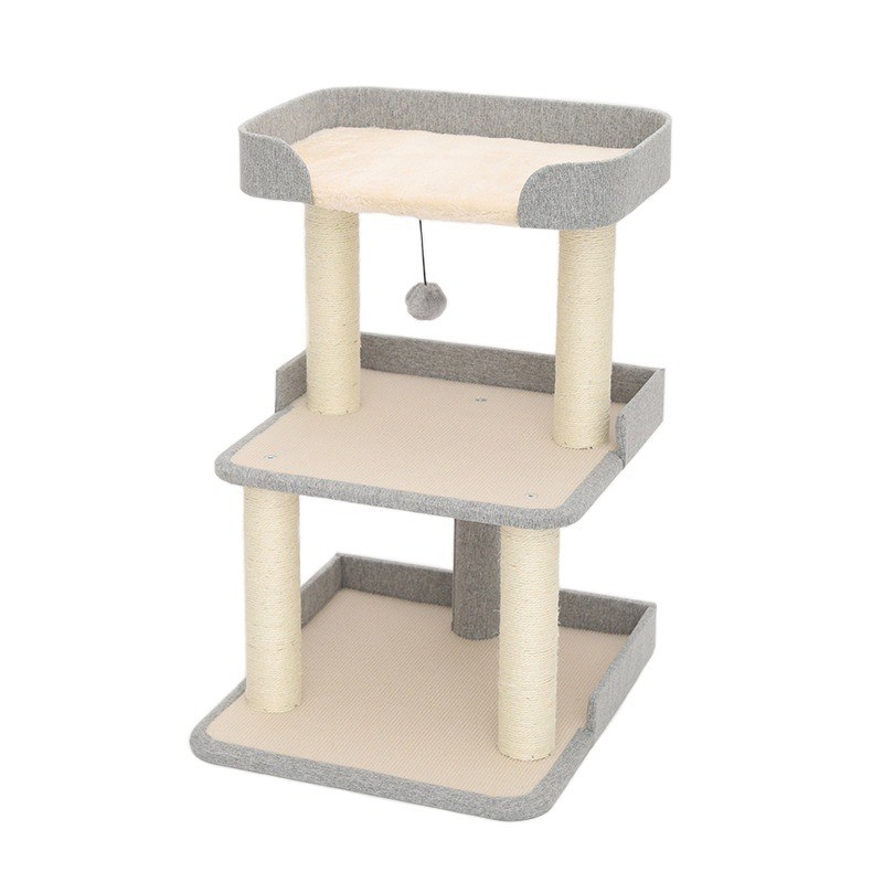 猫爬架猫窝猫树一体小型猫爬架子猫玩具猫咪用品剑麻猫抓板窝猫架