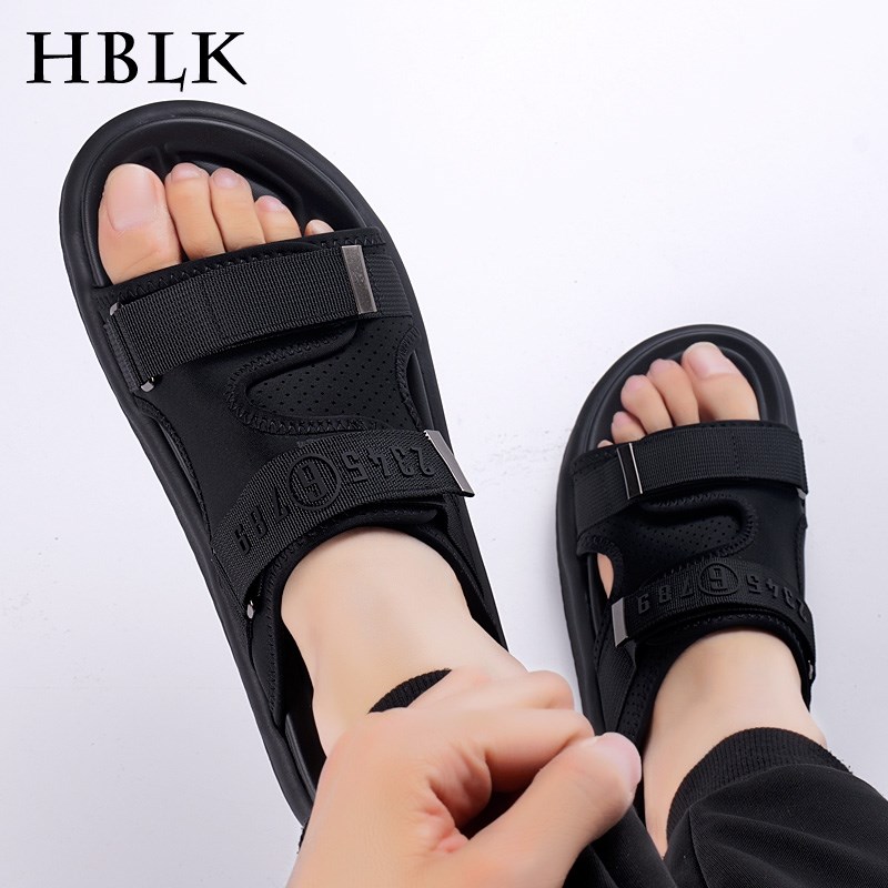 凉鞋男2025夏季新款透气防臭户外两穿拖鞋男士百搭厚底防滑沙滩鞋