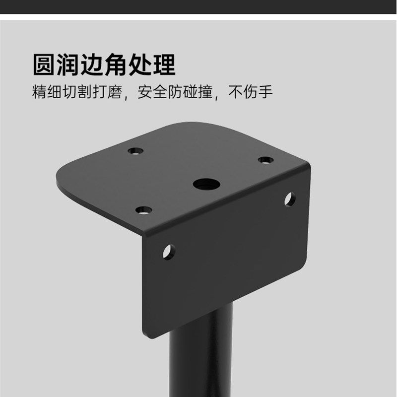 电脑主机架桌上型电脑箱悬挂式托盘支架挂墙置物架桌下固定壁挂托