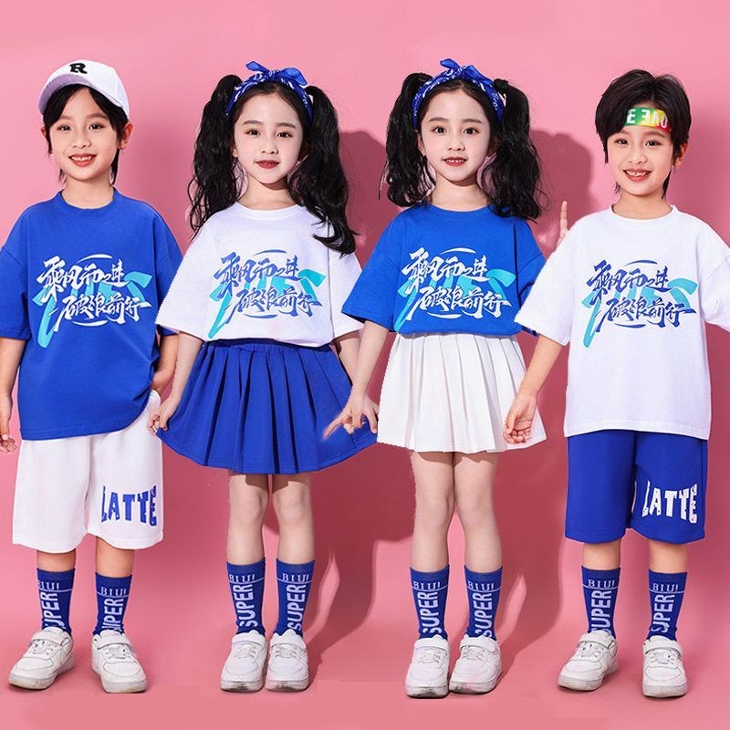 六一儿童表演服幼儿园啦啦队舞蹈服装小学生运动会开幕式班服套装
