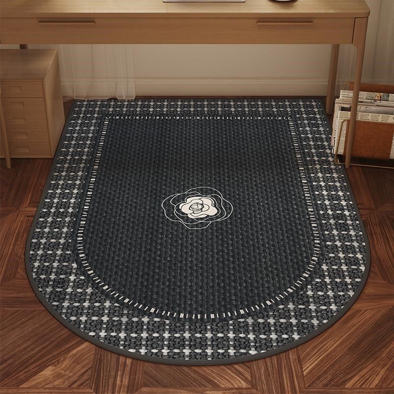 电脑椅地垫转椅书房地毯办公室学习椅子下电竞书桌滚轮垫地板保护