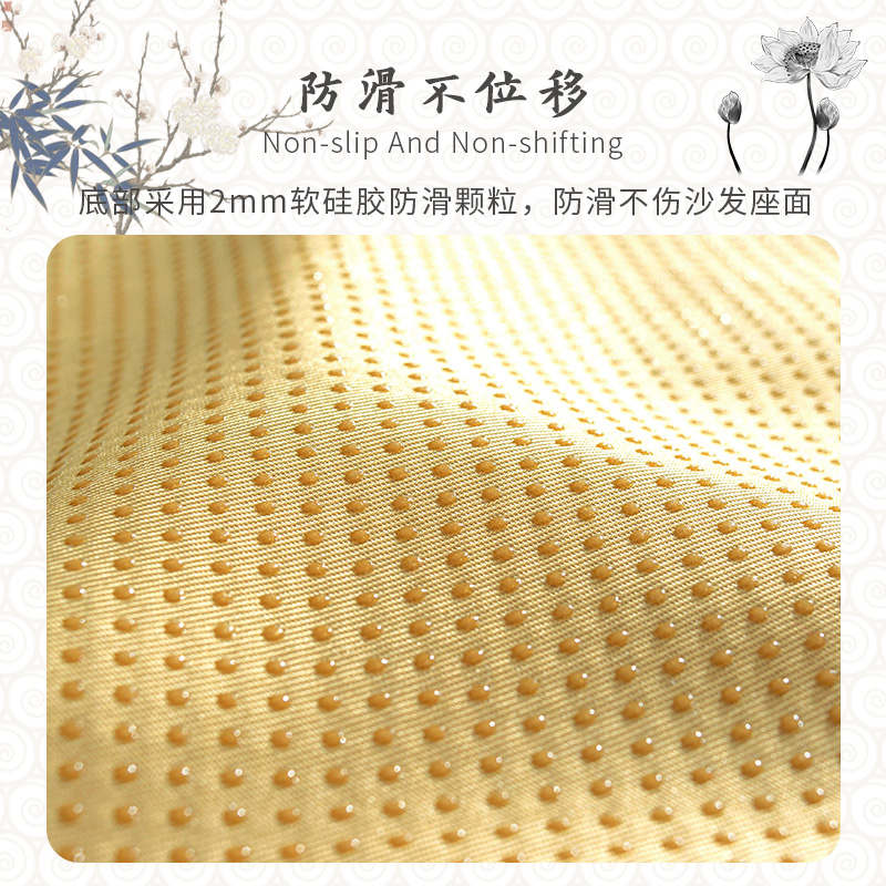 加厚毛绒红木沙发坐垫海绵座垫子罗汉床套罩中式实木家俱冬季定制