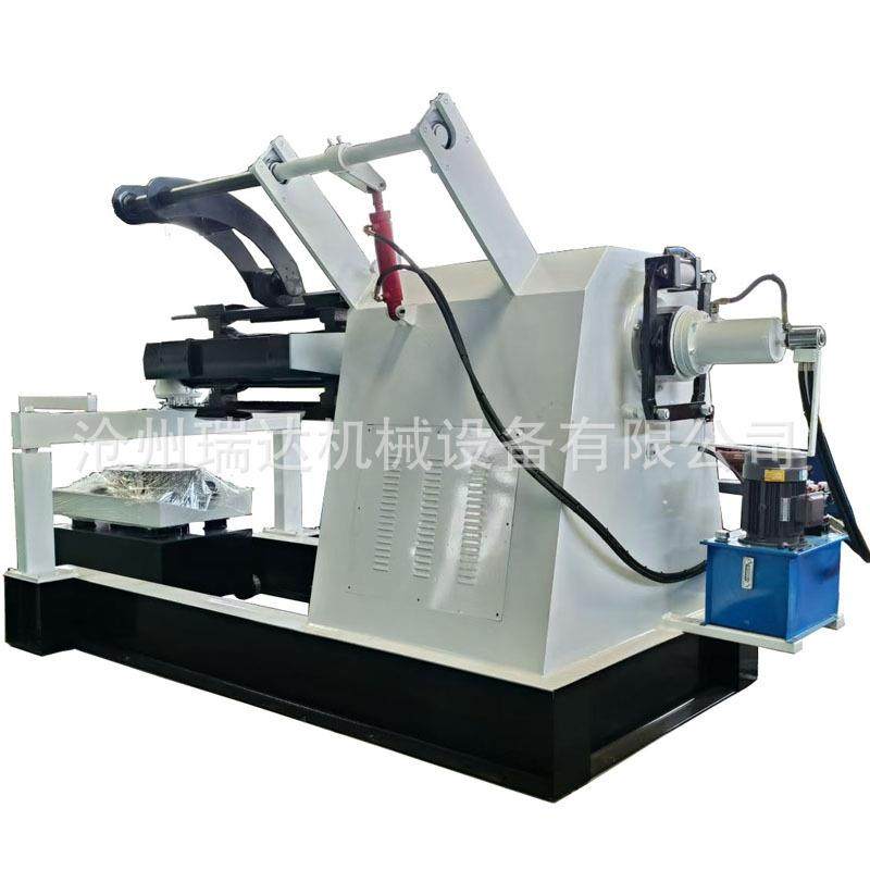 液压开卷机（含上料小车） 1米宽5吨钢卷自动送料机 900mm镀锌板,五金/工具,其他机械五金,淘宝优惠券,粉丝福利购,淘宝优惠卷