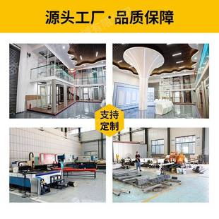 简易复式 家用电梯二三四五层小型室内外加装 观光液压曳引别墅电梯