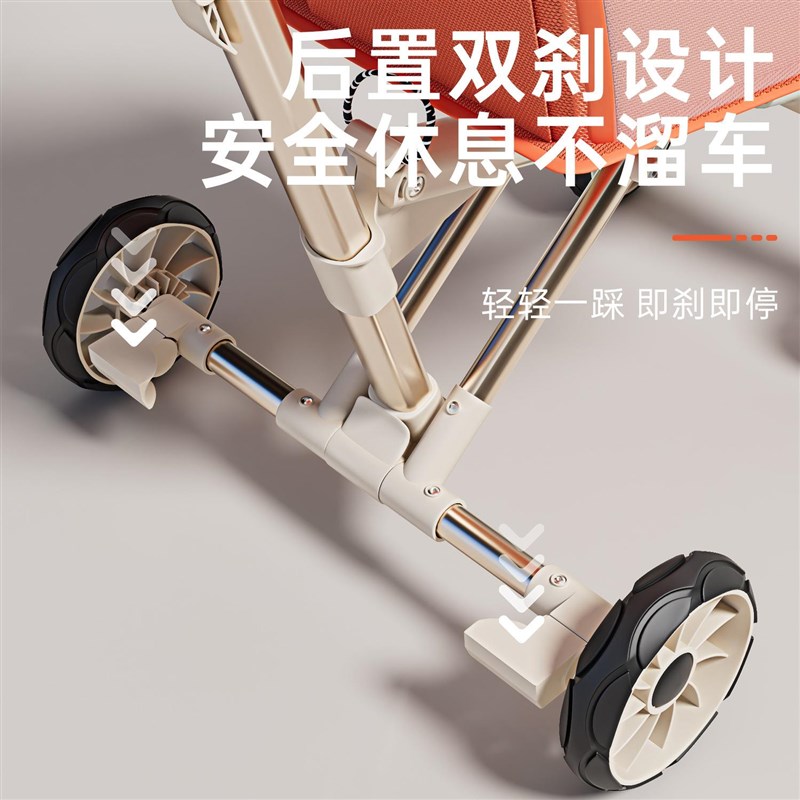 婴儿小推车轻便可折叠口袋儿童手推车折叠宝宝简易旅行手推车遛娃