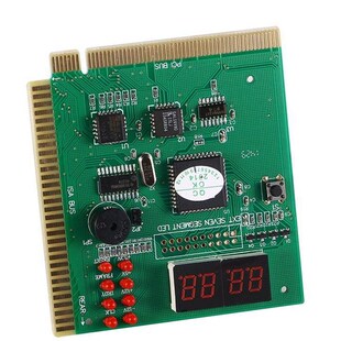 台式4位电脑故障插诊断卡PCI主板诊检断卡CEPP 四机位测试测卡 可