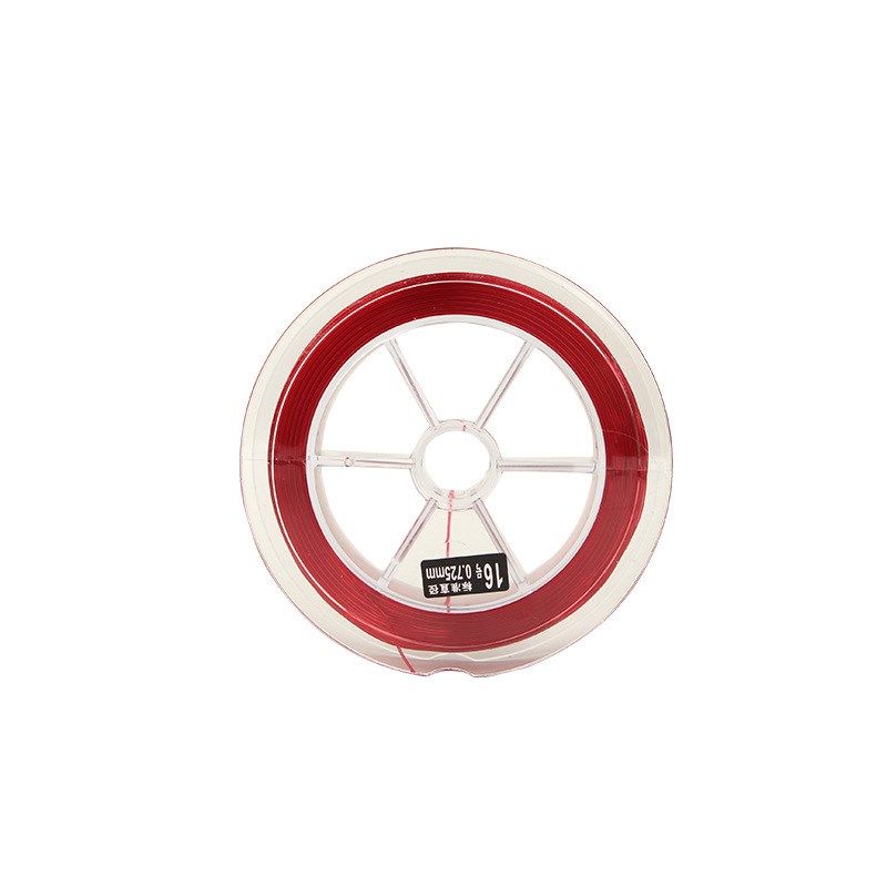 A50大物线巨物鱼线100米大红色主线子线超柔软渔具店超切水