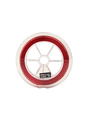 A50大物线巨物鱼线100米大红色主线子线超柔软渔具店超切水