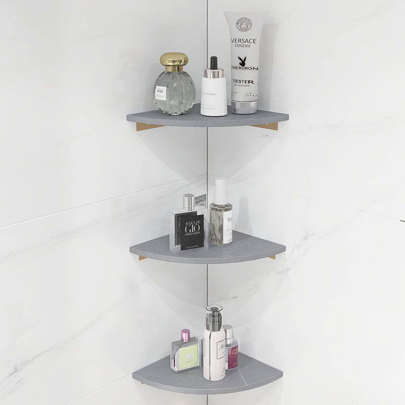 免打孔卫生间岩板三角置物架扇形淋浴房墙上浴室转角壁挂式大收纳,住宅家具,搁板/置物架/家用陈列架,淘宝优惠券,粉丝福利购,淘宝优惠卷