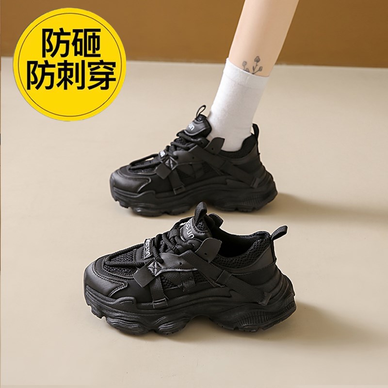 2025新款劳保鞋女款钢头夏季透气轻便女士防砸钢包头四季久站不累