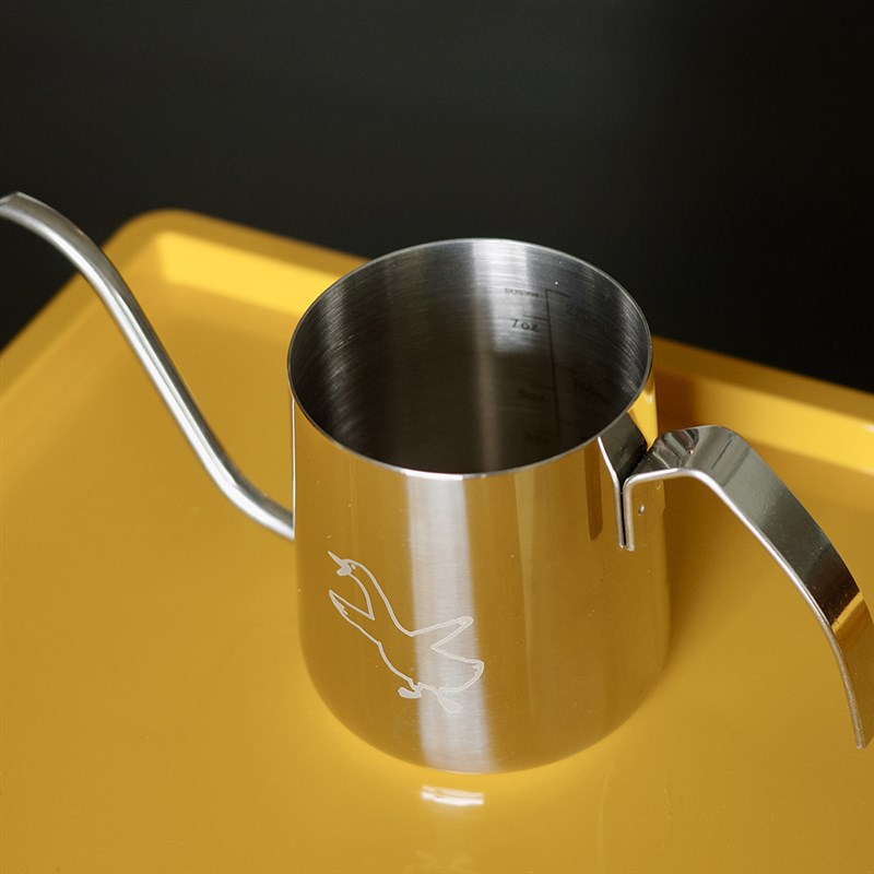 如本挂耳咖啡幸运鹅手冲壶 迷你不锈钢 细口家用便携式