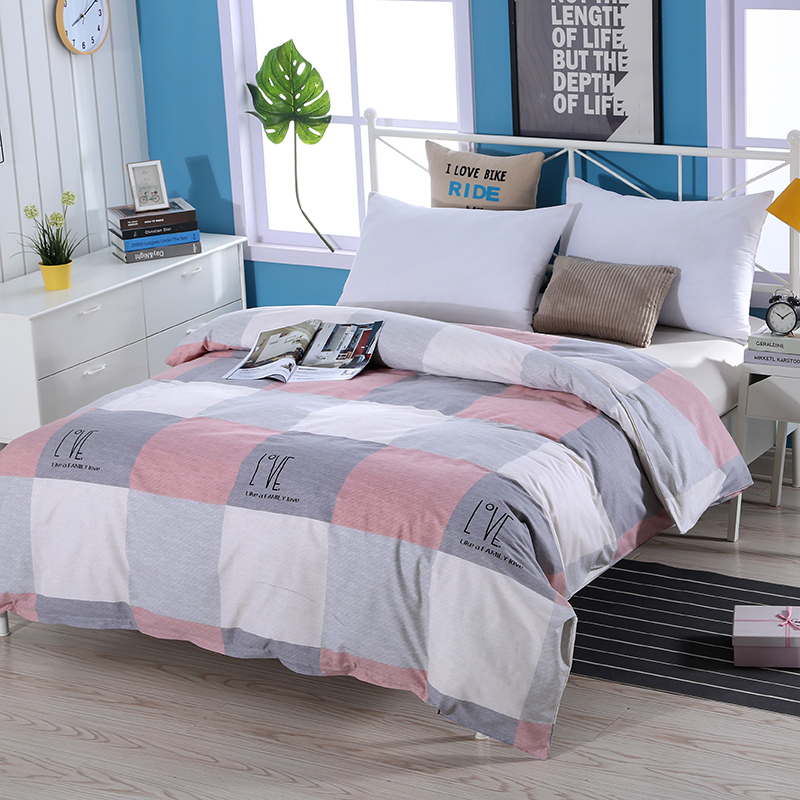 被套单件1.5米学生宿舍单人1.8米2米双人加大被罩6*7尺不起球