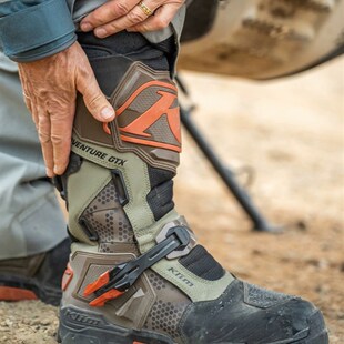 KLIM探索GTX摩托车骑行靴男士防水透气骑行鞋摩旅越野四季拉力靴