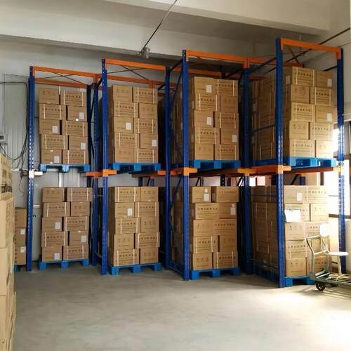 重型货架金属工厂定制加厚加宽板材布匹冷库专用五金粮油托盘仓储