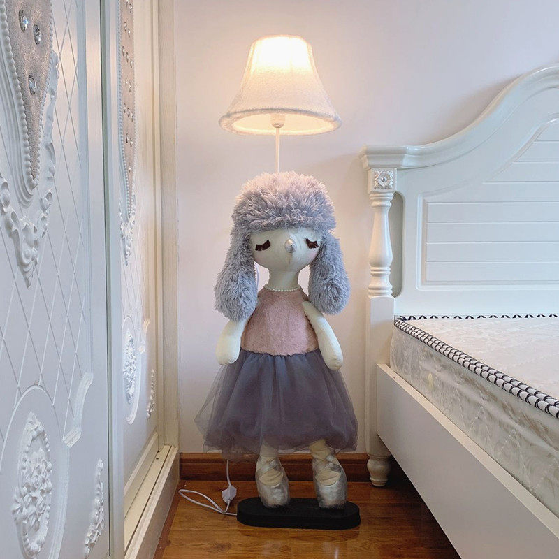 儿童房落地灯看书客厅卧室床头阅读立式K台灯钢琴灯练琴专用护眼