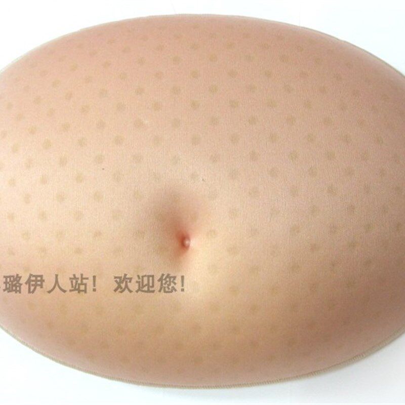 轻质海绵假肚子摄影道具舞台孕肚变装扮演孕妇透气孔海.绵材质双