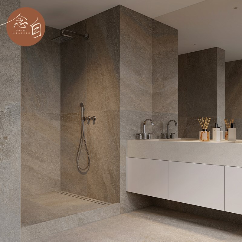 流纹岩质感广东瓷砖厨房浴室墙砖别墅客厅全屋阳台地砖厕所防滑砖