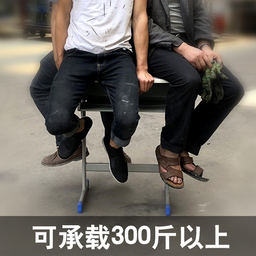 中小学生凳子家用加厚双柱方凳学校靠背椅可升降培训辅导班课桌椅