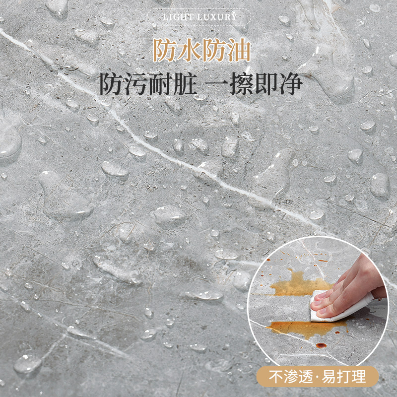 大理石仿瓷砖墙贴客厅电视r背景墙墙纸F自粘防水防潮pvc铝塑板贴