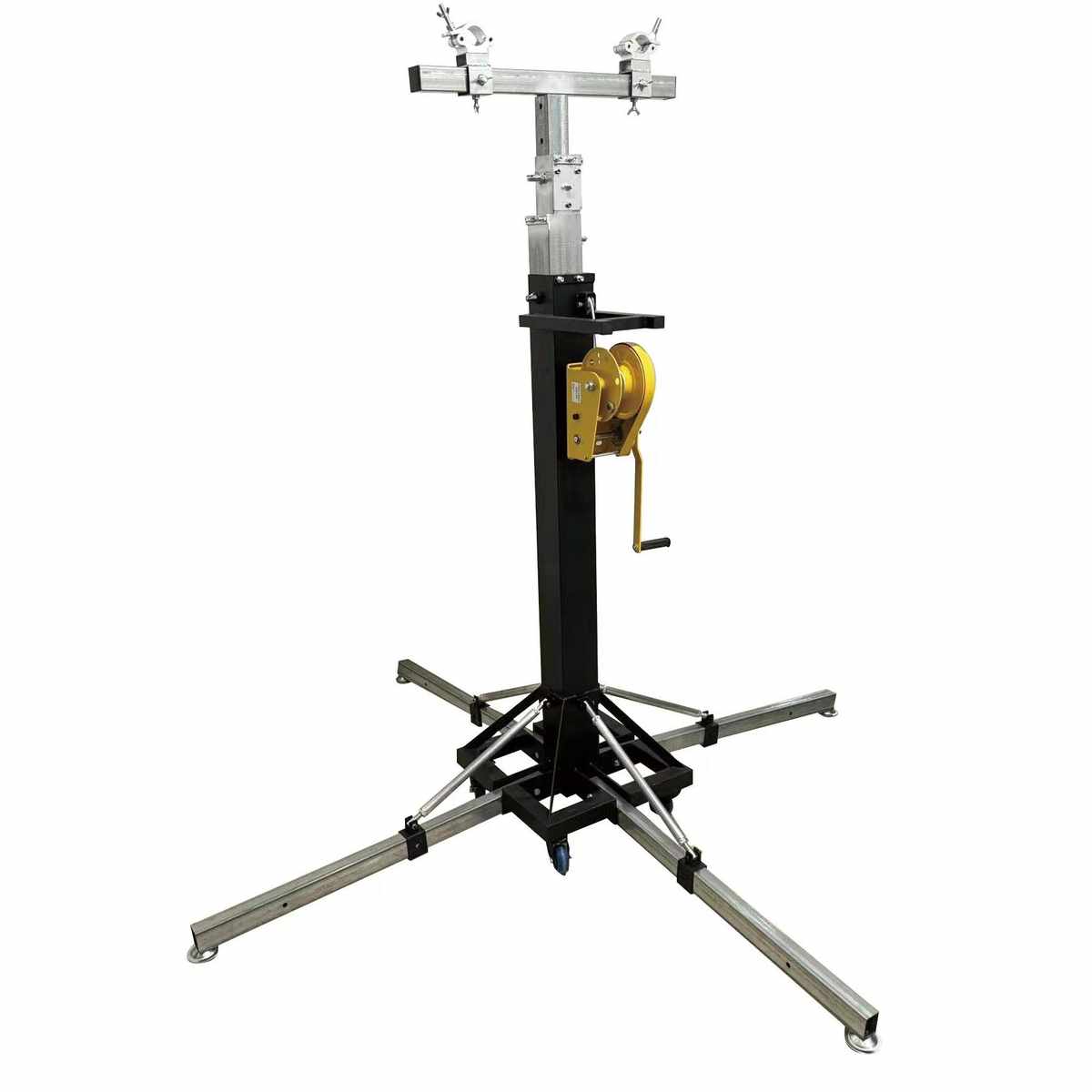 重型手摇灯光架加厚帕灯面光灯光束灯支架桁架舞台婚庆演出升降架