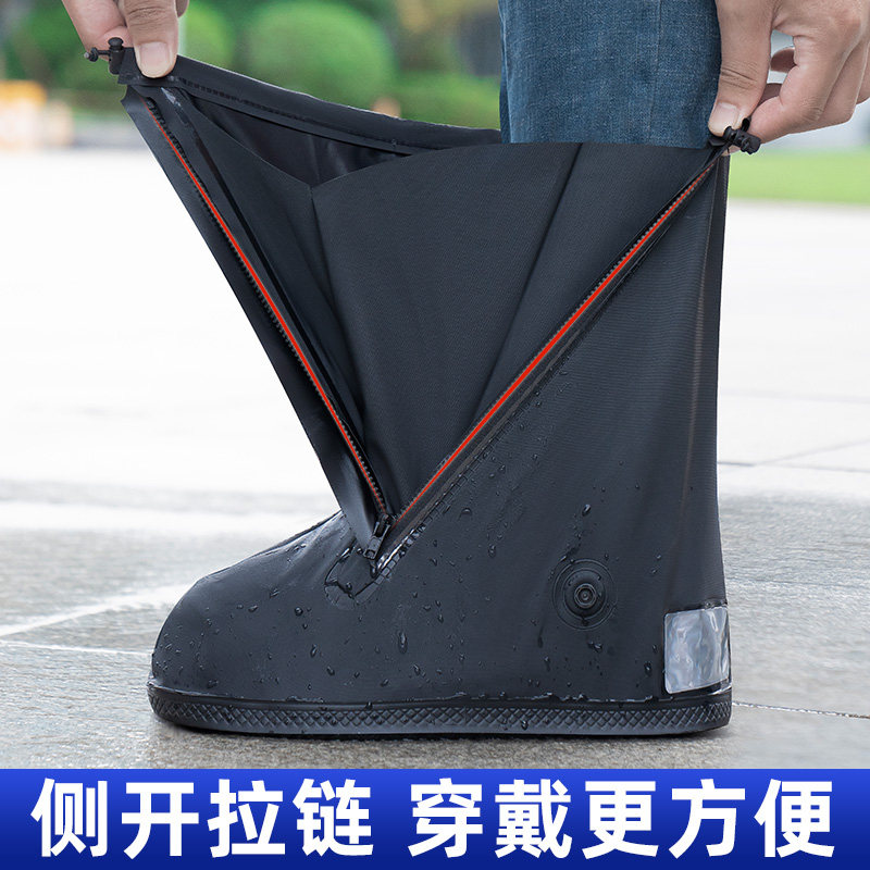 雨鞋男女款雨f靴防水防滑雨鞋套加厚耐磨防雨鞋套雨天儿童水鞋外