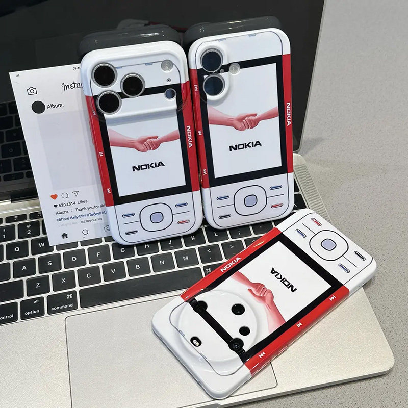 趣味诺基亚适用苹果17手机壳iPhone16e/15/14PRO电话搞怪PLUS男女7/8硬13/12mini/11创意xs/xr菲林max套se2/3