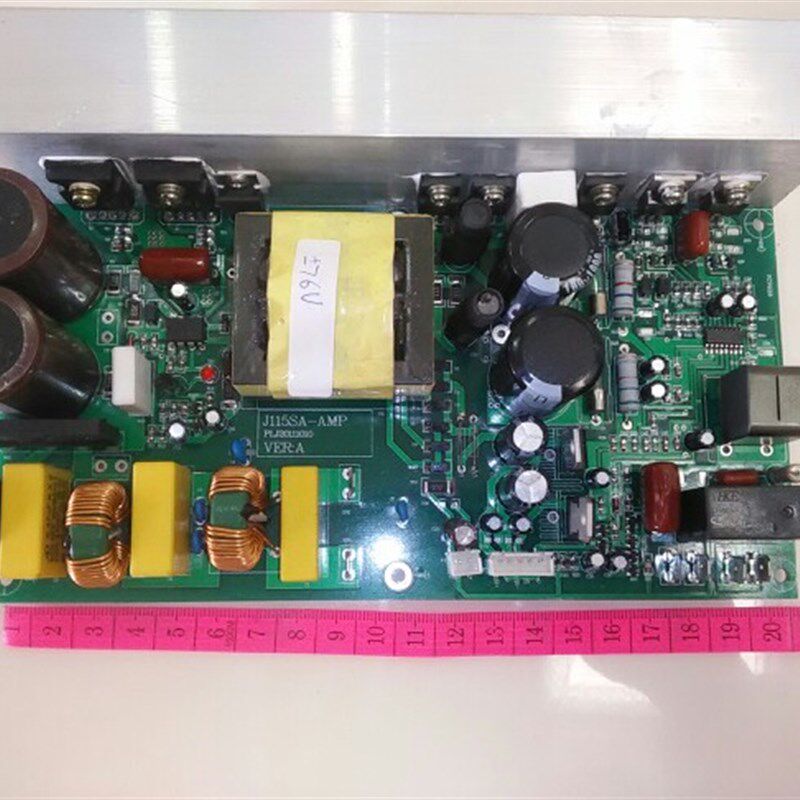 峰值1000W CLASS D大功率数字功放J带开关电源一体板单声道1KW