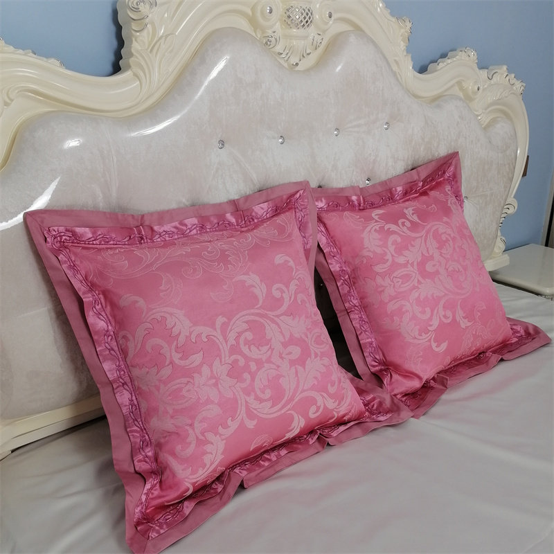 大号大红色抱枕靠垫套不含芯欧式结婚豪华60*60靠枕婚庆床上用品