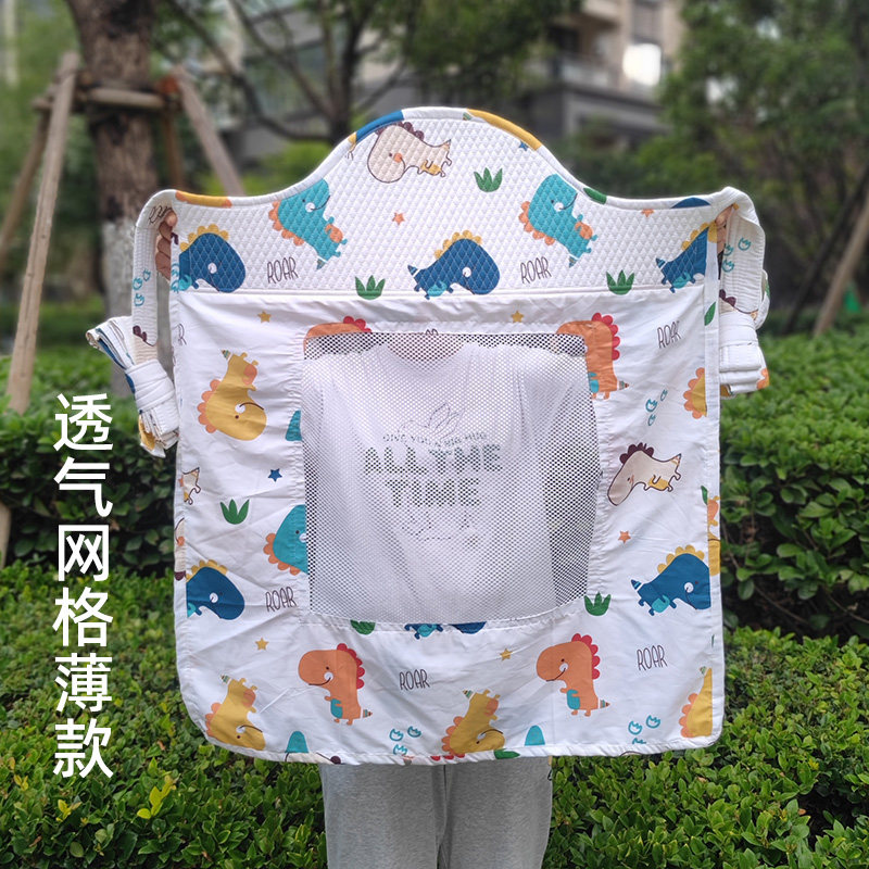 传统老式婴儿抱婴袋云南贵州四川宝宝后背J广东背巾背扇夏季薄款