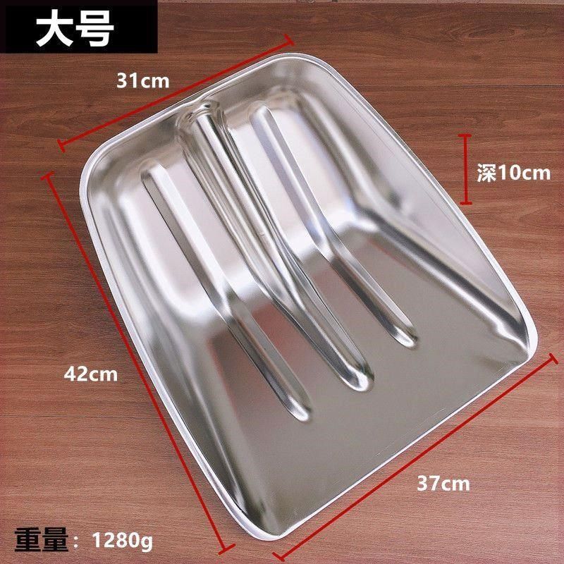 加厚不锈钢铁锹雪铲屯粮掀拌料环卫铲牛粪大号白钢清洁锨木掀头,农机/农具/农膜,锨,淘宝优惠券,粉丝福利购,淘宝优惠卷