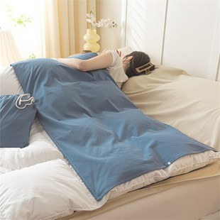 A类全棉隔脏睡袋 拆分旅行出差纯棉床单便携式酒店被罩可机洗耐脏