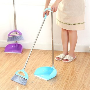 折叠扫把笤帚除套装家用矬子撮y子少把吧扫地扫走戳子箸簸箕扫除
