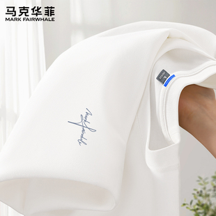 马克华菲长袖男t恤美式休闲纯棉男生上衣2026新款高级感衣服男款X
