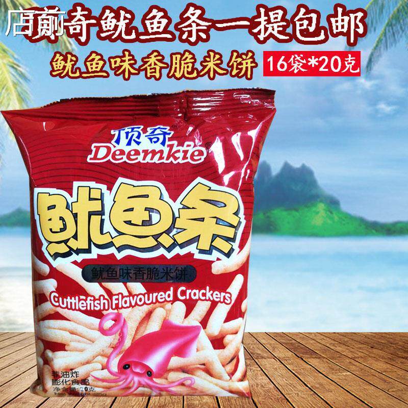 顶奇鱿鱼条鱿鱼味香脆米饼