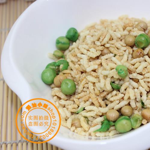 新品正宗潮汕特产 揭西上砂客家风味 乡味煮茶米丁 青豆香米花 米