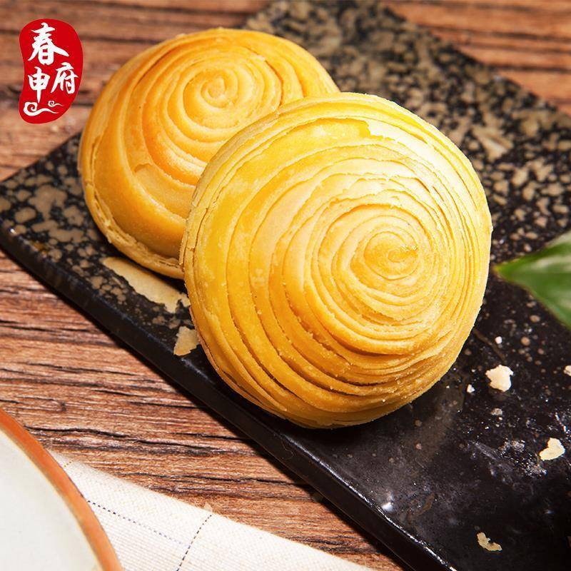 春申府大救驾安徽寿县特产传统糕点零食点心烧饼健康食品6块260g