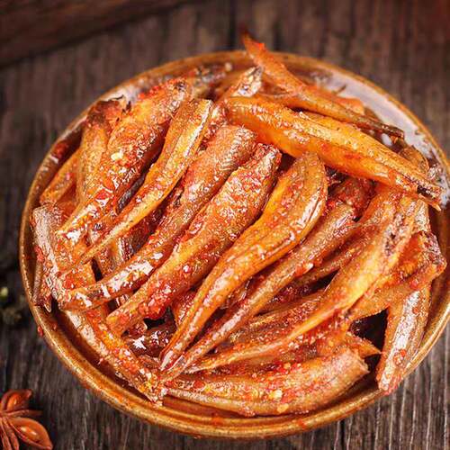 香辣小鱼仔湖南特产毛毛鱼即食休闲食品麻辣酱汁零食便宜小吃鱼干