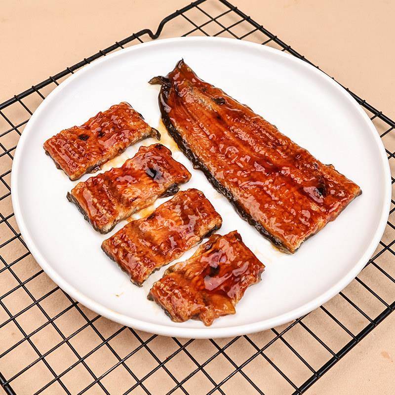 新品雄马蒲烧鳗鱼日式寿司料理食材加热即食整条半成品商用烧烤鳗