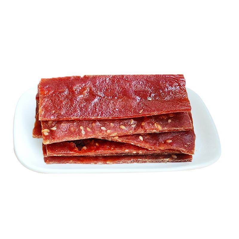 靖江达林达味猪肉脯原味肉干芝麻香辣肉片网红夜宵解馋辣味零食