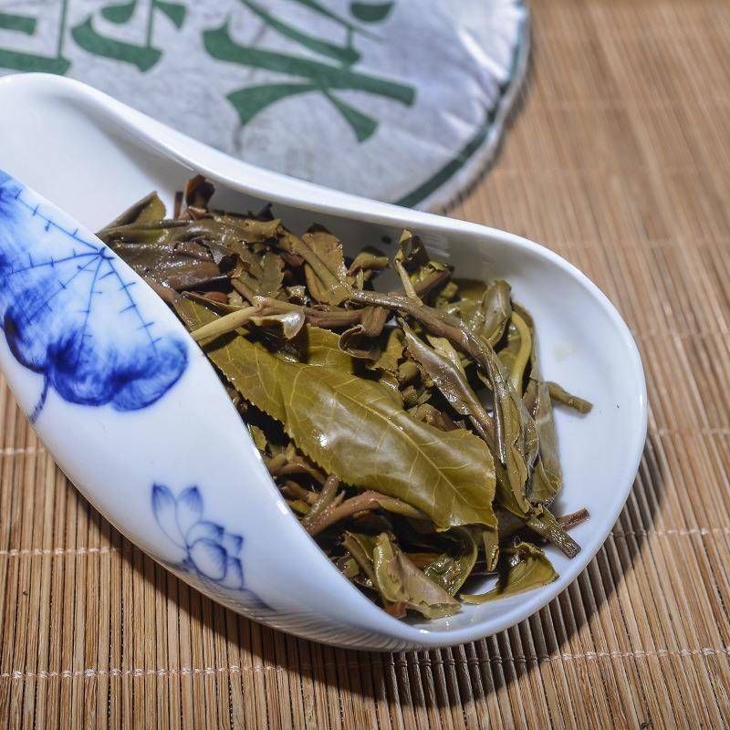 普洱茶生茶饼茶 冰岛古树纯料普洱生茶饼357g 普洱茶饼茶 生茶